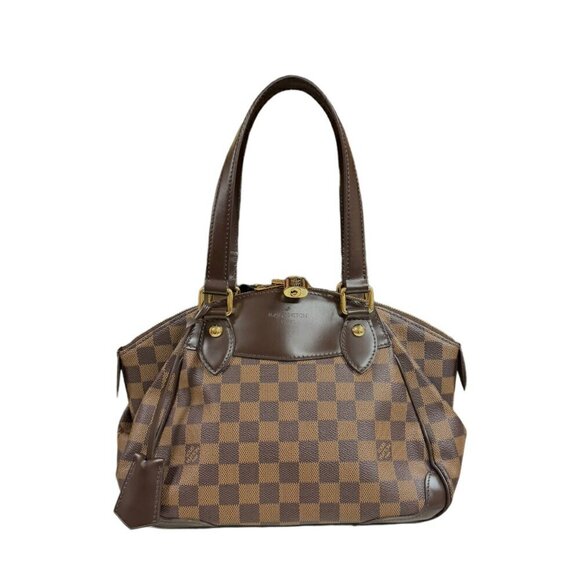 LOUIS VUITTON Brown Damier Canvas Bag - Picture 1 of 10